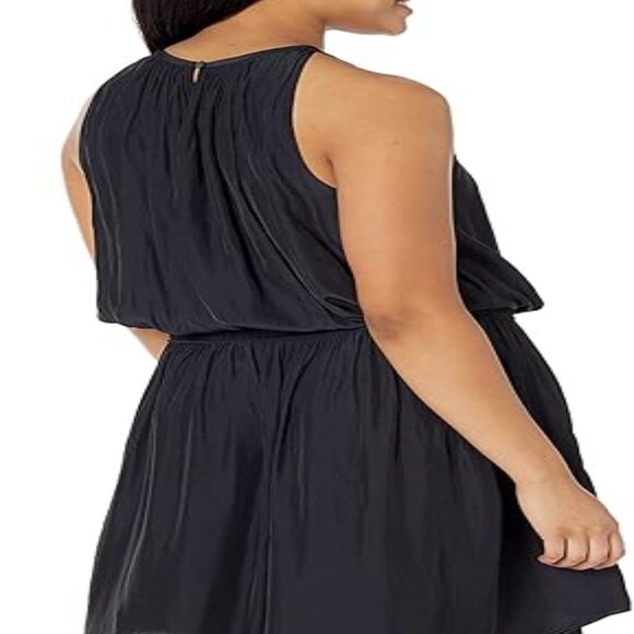 Ramy Brook Audrey Sleeveless Halter Drop Waist Midi size 8 preloved - Picture 7 of 14